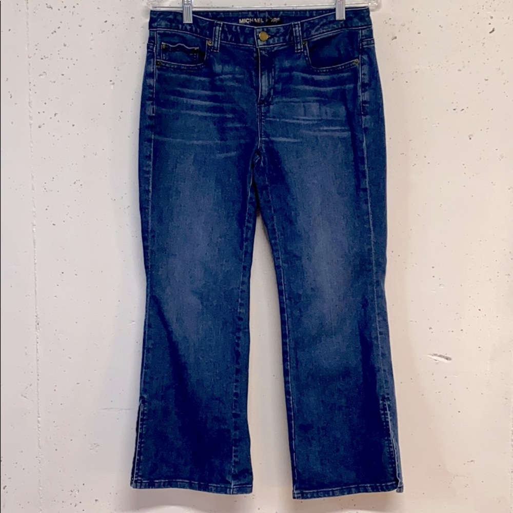 Women’s Michael Kors Wide Leg Cropped Jeans size 8